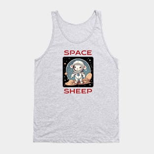 Space Sheep | Spaceship Pun Tank Top